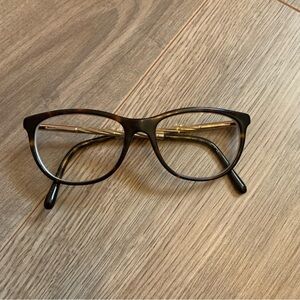 Burberry Tortoiseshell and Gold Women's Glasses